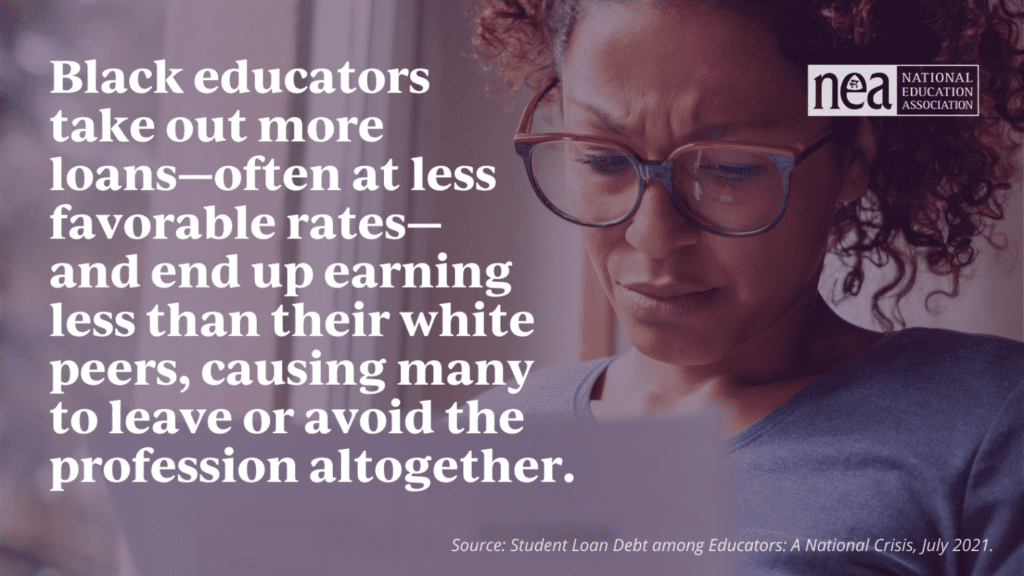 Black educators often get less favorable loans