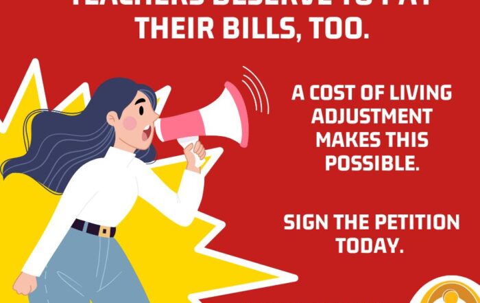 Teachers deserve to pay their bills