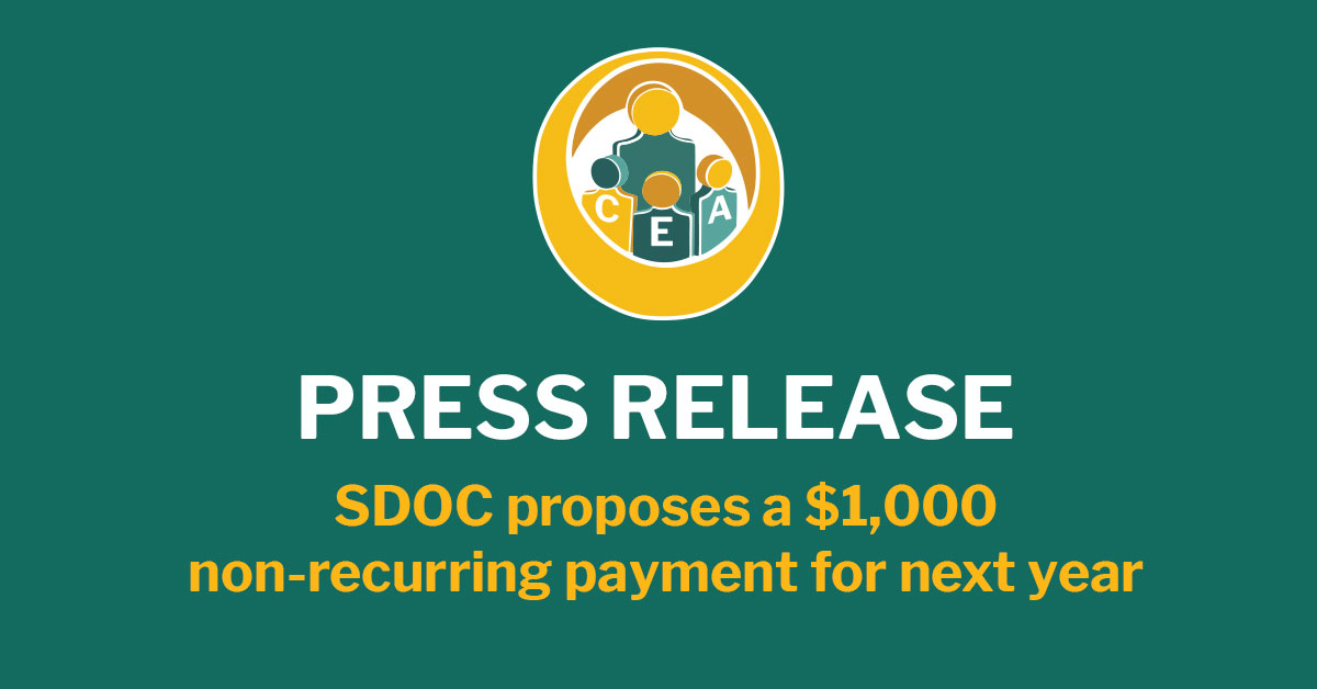 The SDOC proposes a $1000 non-recurring raise for teachers next year.