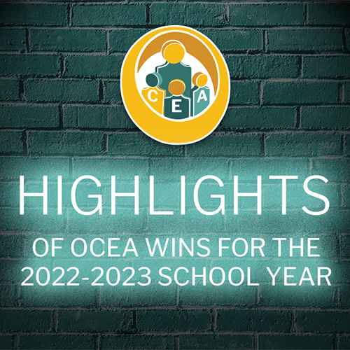 highlights of OCEA wins
