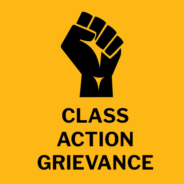 OCEA filed a class action grievance