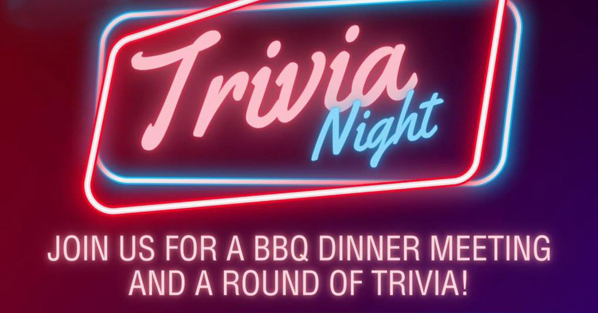 Join OCEA FYRE for a BBQ Dinner meeting and a round of trivia at Big John's Rockin' BBQ.