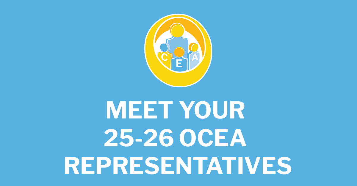 Meet Your 25-26 OCEA Representatives