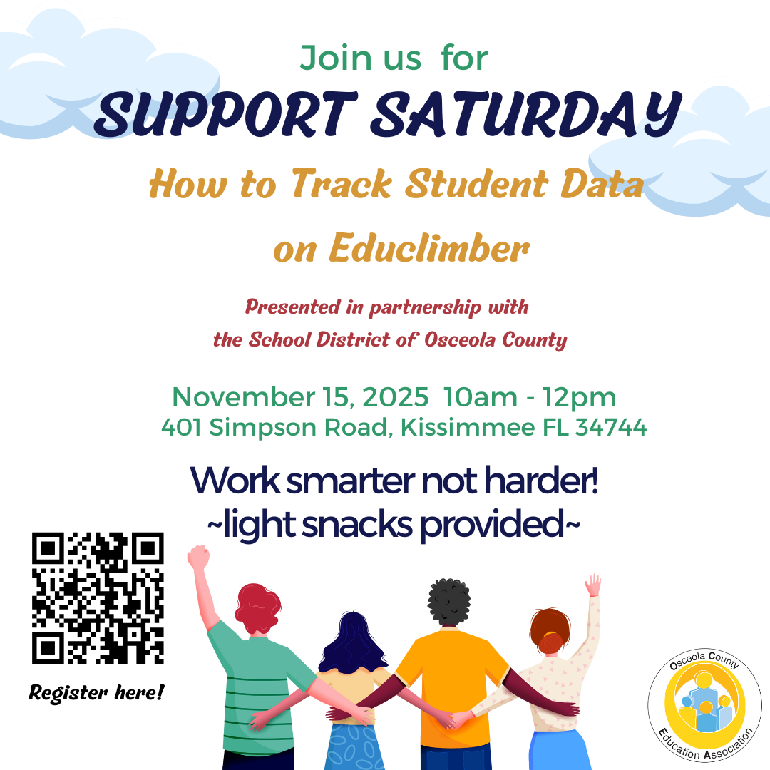 Join us for Support Saturday on Nov 15! Enhance your skills in tracking student data with Educlimber. Register now for this valuable workshop!