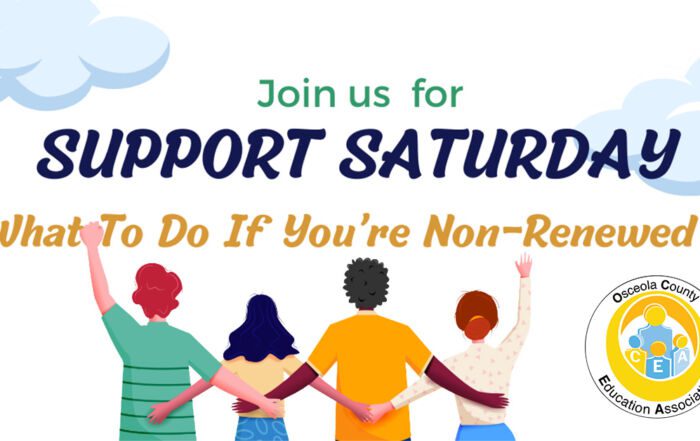 Feeling uncertain about non-renewal? Join Support Saturday on April 25, 2026, 10 AM - 12 PM at OCEA’s Office.