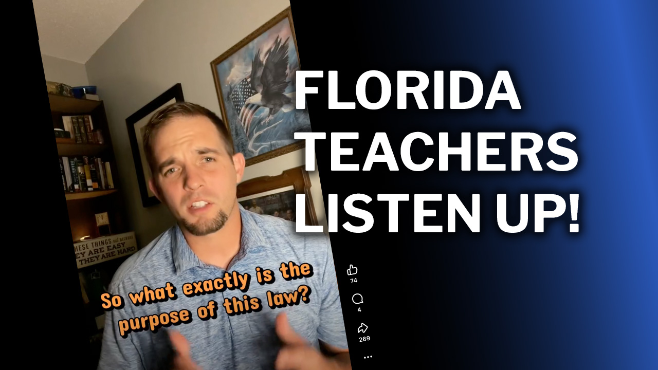 Florida teachers, listen up! Dylan Reinsel shares an urgent message about Senate Bill 1296 and the fight to protect your rights and benefits.