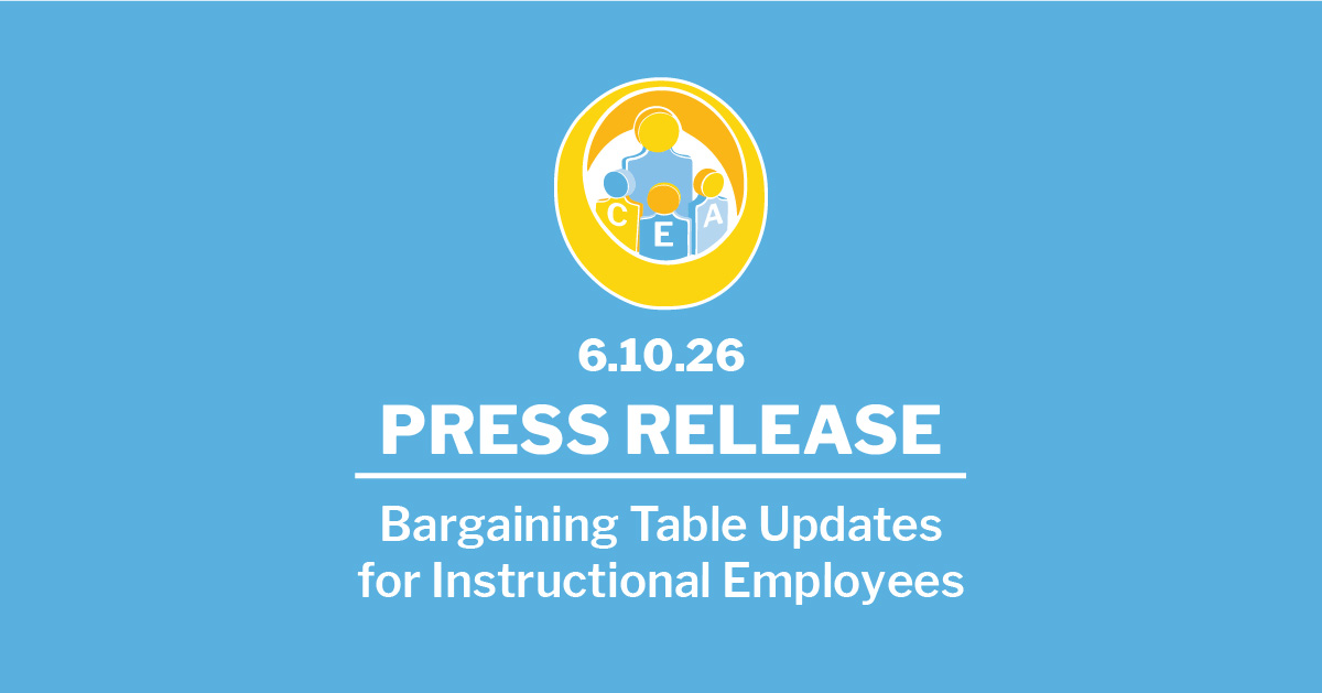 Bargaining Table Updates for Instructional Employees focus on employee rights, wage proposals, and insurance changes for 2026–2027