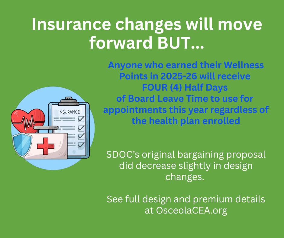 Insurance changes will move forward.