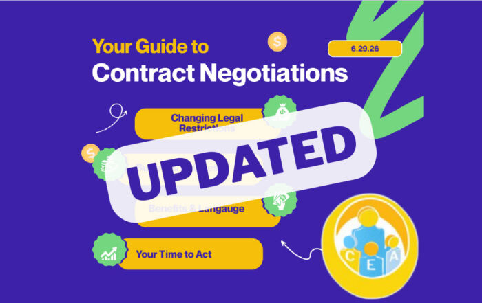 OCEA presents Your Updated Guide to Contract Negotiations for the 2026-2027 school year. Learn about the process and the proposals.