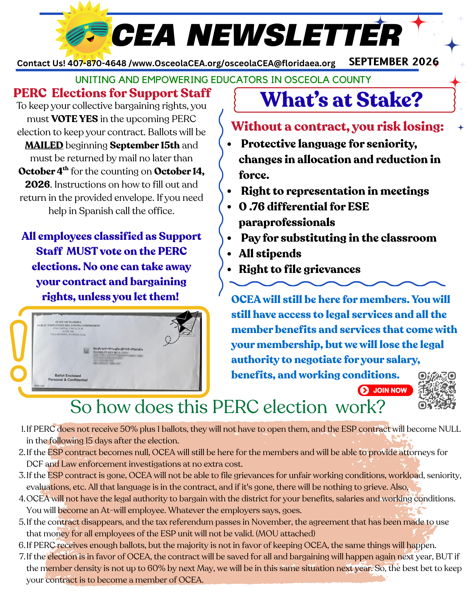 September OCEA Newsletter