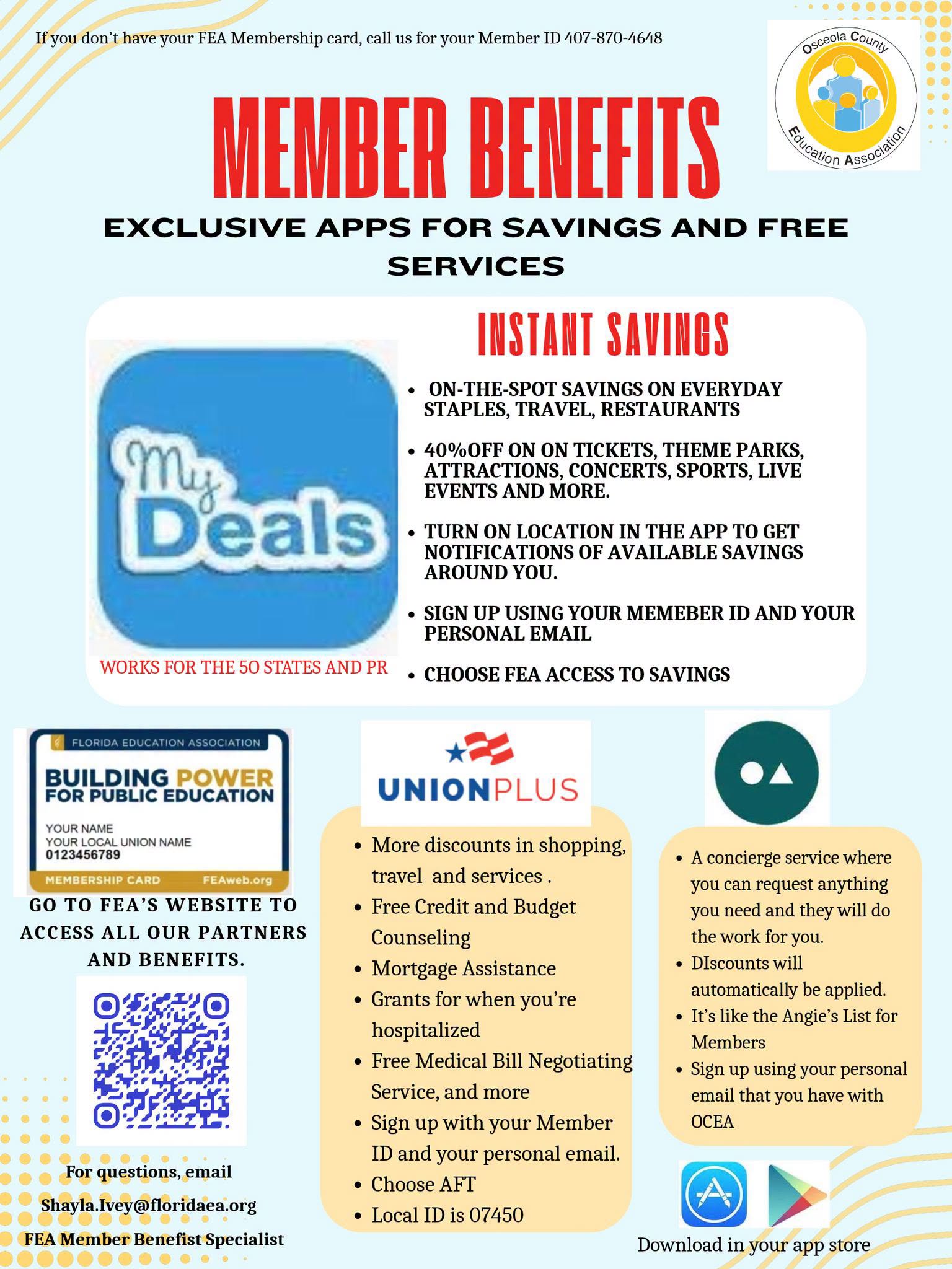 OCEA Member Beneifts 2026-10 Discover how your OCEA membership saves you money on everyday expenses, travel, classroom supplies, and dining. Activate your FEA, AFT, and NEA member benefits today!